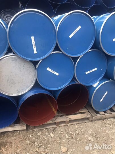 Конусные и цилиндрические бочки металлические