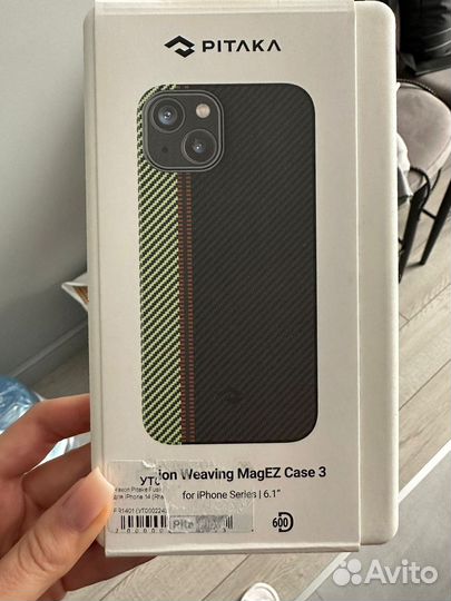 Pitaka Fusion Weaving MagEZ Case для iPhone 14