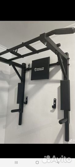 Турник настенный с брусьями