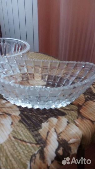 Конфетницы хрусталь