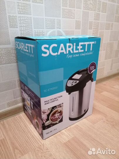 Термопот Scarlett 4 литра SC-ET10D02