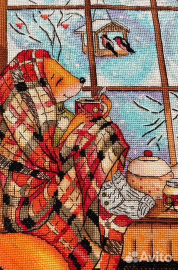 Авторская схема вышивки крестом