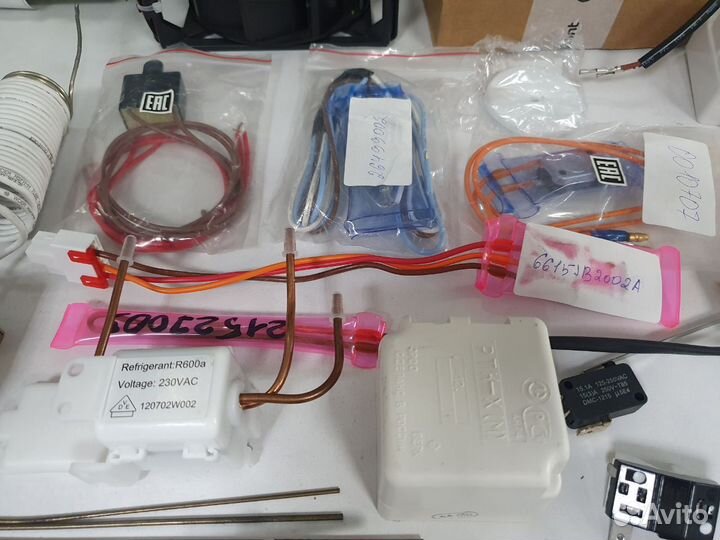 Запчасти для бытовых холодильников