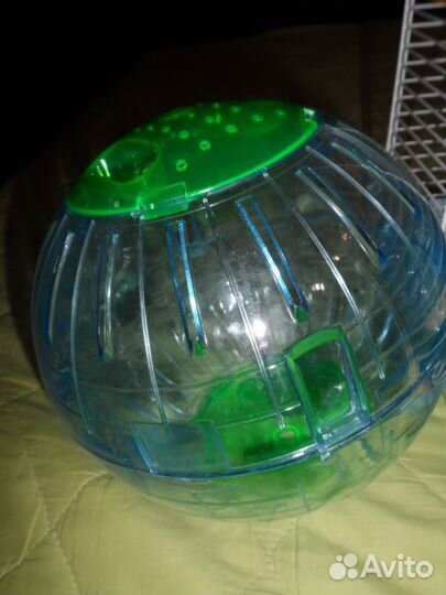 Клетка и переноска для хомяка или крыски