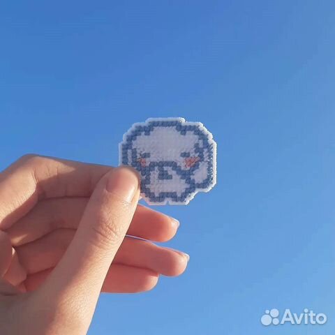 Аниме значки из мулине на заказ