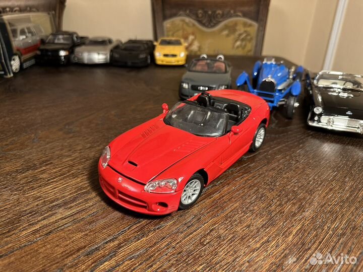 1:18 Bugatti, Ford Thunderbird, Dodge, Morgan