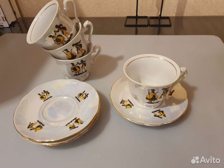 Чайные пары и кофейный сервиз