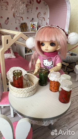 Кукольная еда набор 5 штук миниатюра еда для кукол