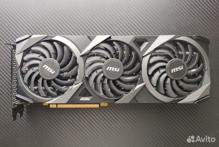 Игровая видеокарта MSI ventus trio RTX 3060 Ti 8gb