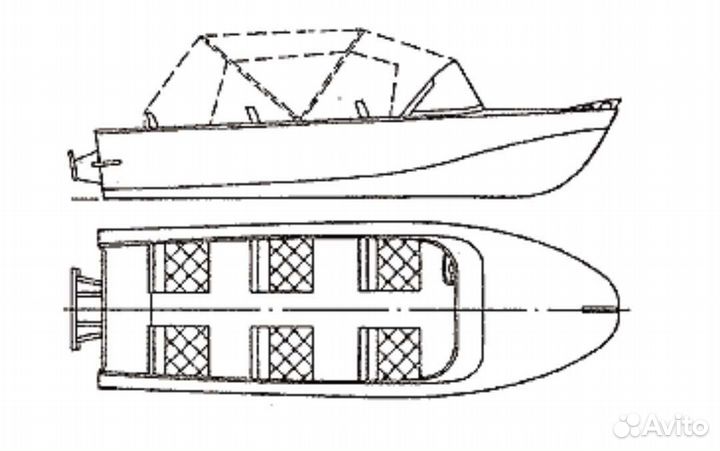 Казанка 2м с двигателем Suzuki 40