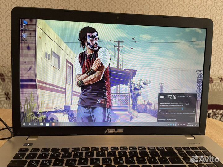 Мощный asus с большим экраном на i7-4/SSD/8озу