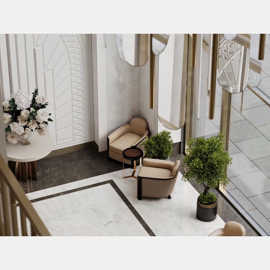 2-к. квартира, 81,3 м², 58/75 эт.