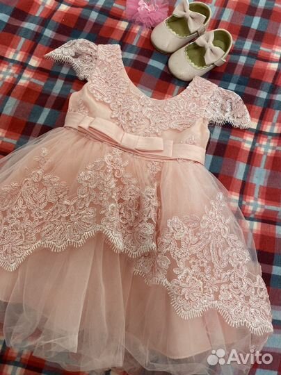 Пышное платье на 1 годик