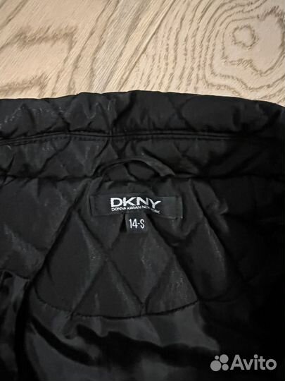 Куртка черная демисезонная dkny (14s)