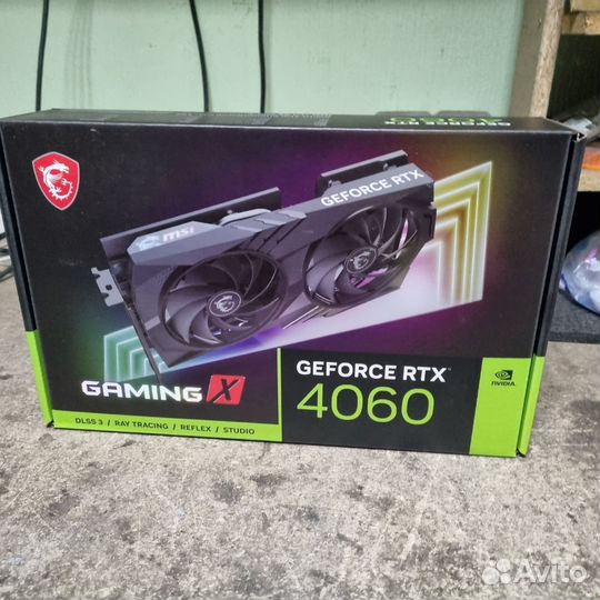 Видеокарта MSI nvidia RTX 4060 gaming X 8G