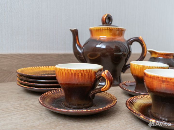 Кофейный сервиз зик Конаково 1970х годов