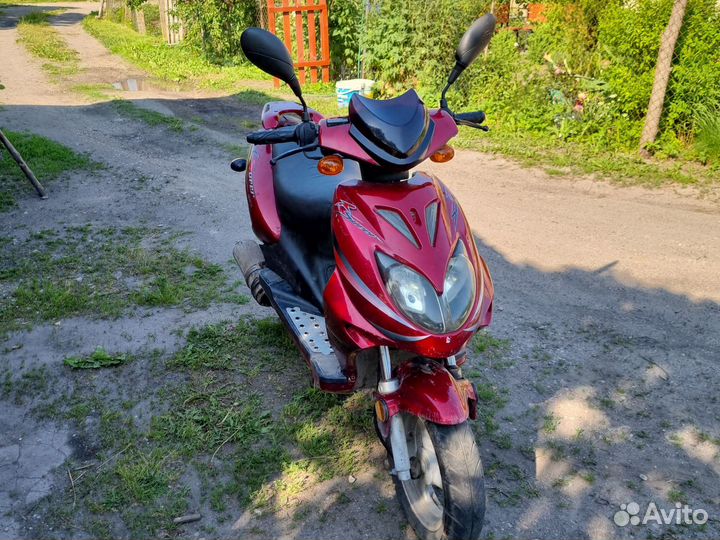 Скутер 4т