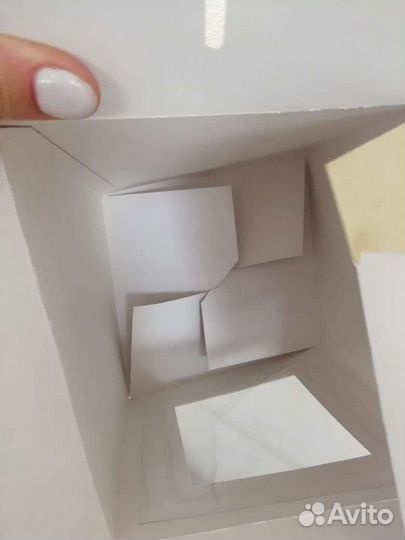 Коробка для кулича или бенто торта