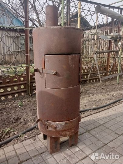 Печь буржуйка для гаража