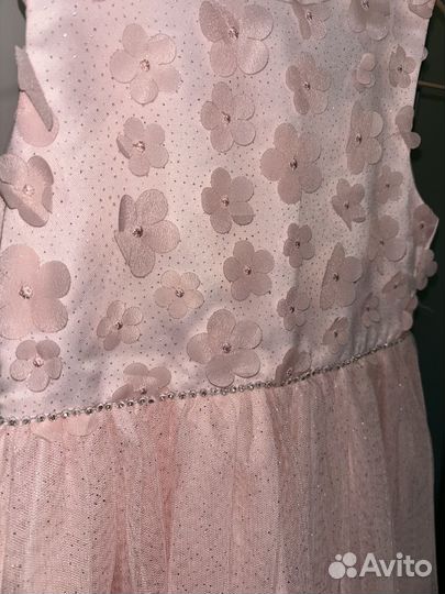 Нарядное платье для девочки 122