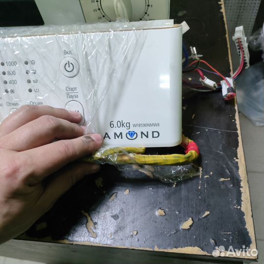 Модуль управления стиральной машины samsung
