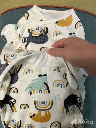 2 штПеленка-кокон на молнии супермамкетна липучках