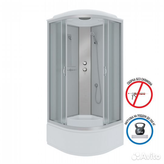 Душевая кабина Niagara Classic NG-2307-14 (80х80х215)