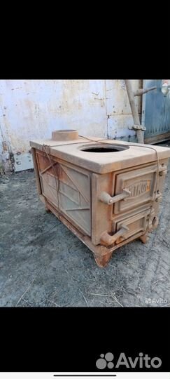 Печь буржуйка чугунная разборная