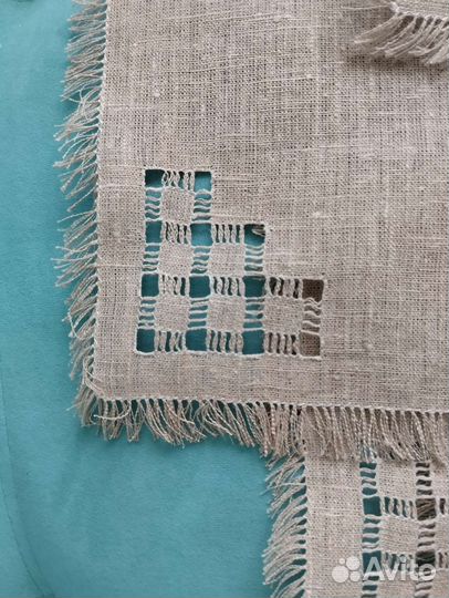 Скатерть и салфетки ручная работа