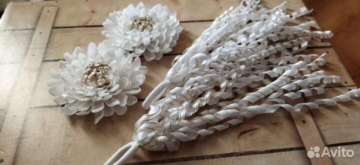 Банты на 1 сентября ручной работы