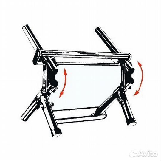 Трап складной узкий для крепления на кормовой части 3 ступеньки 630х220мм из нержавеющей стали aisi3