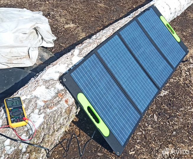 Солнечная панель раскладная 120w высокоэффективная