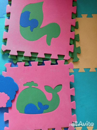 Детский коврик пазл