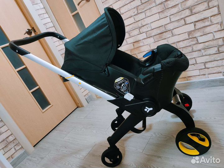 Коляска - автокресло foofoo 4 в 1 (черная)