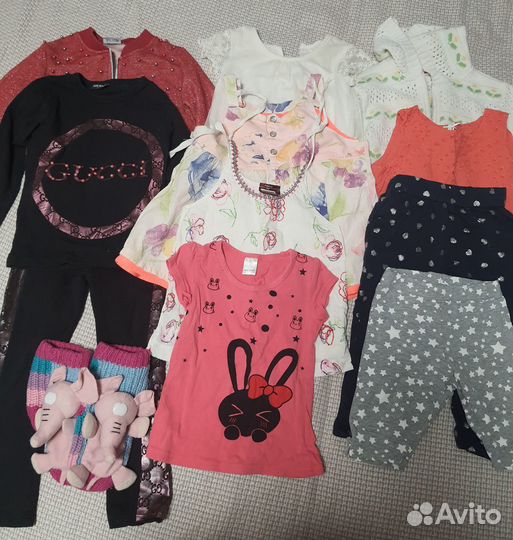 Детские вещи пакетом для девочек 98