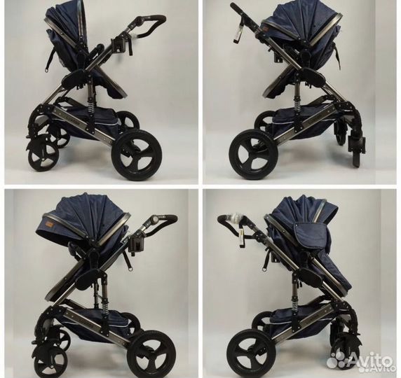 Коляска трансформер 2 в 1 LuxMom 555