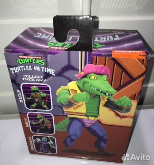 Черепашки Ниндзя Neca tmnt Leatherhead Кожеголовый