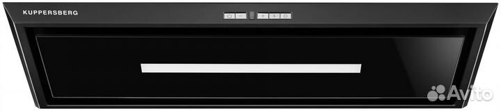 Вытяжка встраиваемая kuppersberg intro 70 black