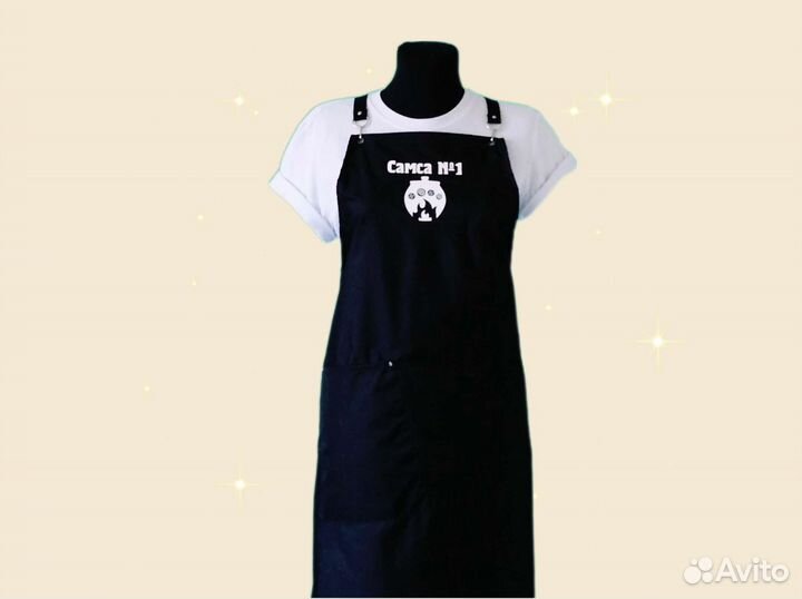 Фартук для кафе с логотипом