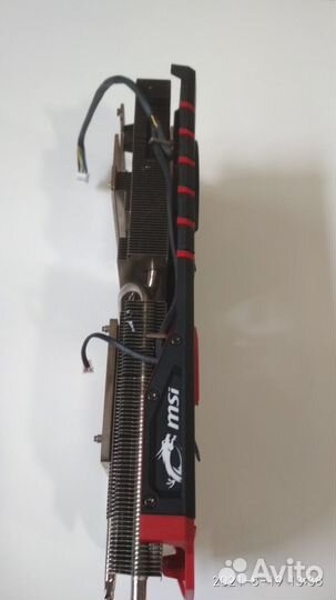 Охлаждение от видеокарты Radeon R9 390X gaming 8G