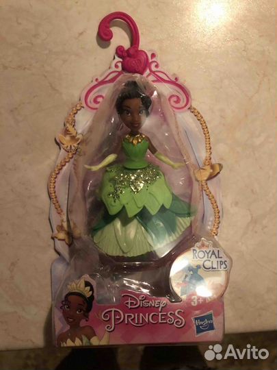 Disney princess royal clips Тиана фигурка кукла
