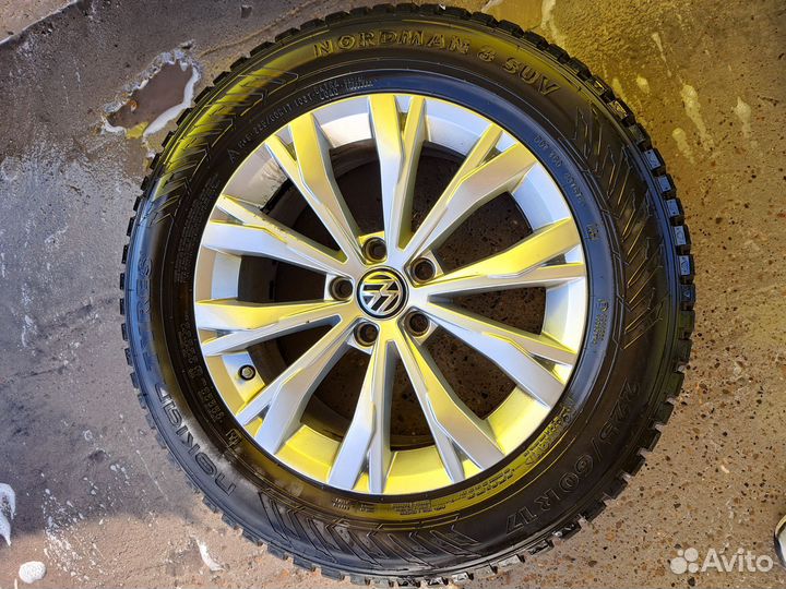 Оригинальные колеса Volkswagen Tiguan R17