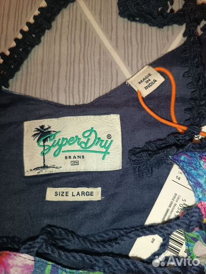 Летний сарафан короткий новый Superdry оригинал