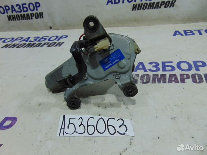 Моторчик стеклоочистителя задний для Hyundai Santa