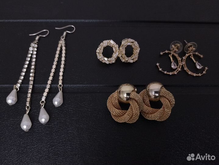 Серьги бижутерия