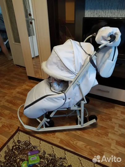 Коляска санки