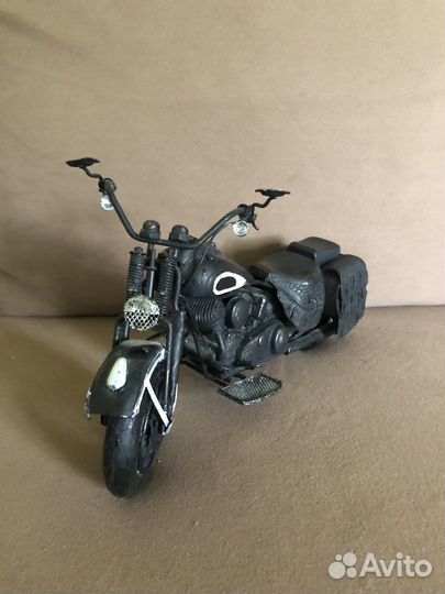 Статуэтка Мотоцикл Harley Ручная работа Металл