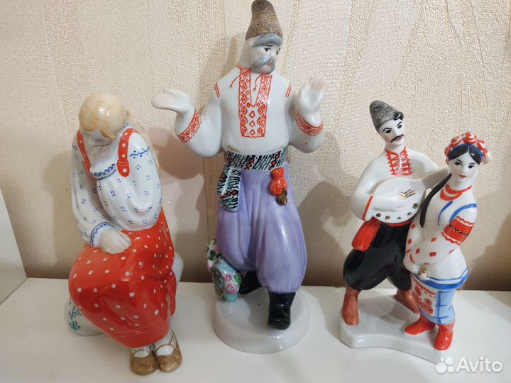 Фарфоровые статуэтка СССР