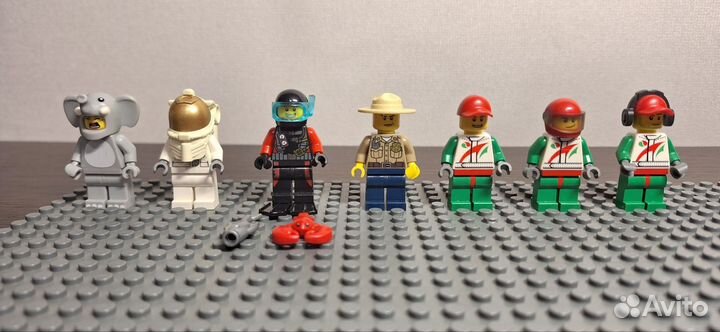 Lego минифигурки Star Wars Ninjago Chima Heroes