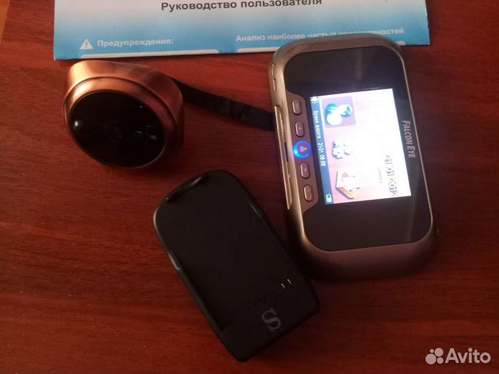 Видеоглазок Falcon Eye FE-VE02 Bronze